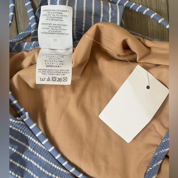 NWT J.Crew Seersucker Bathing Suit - Picture 5 of 8